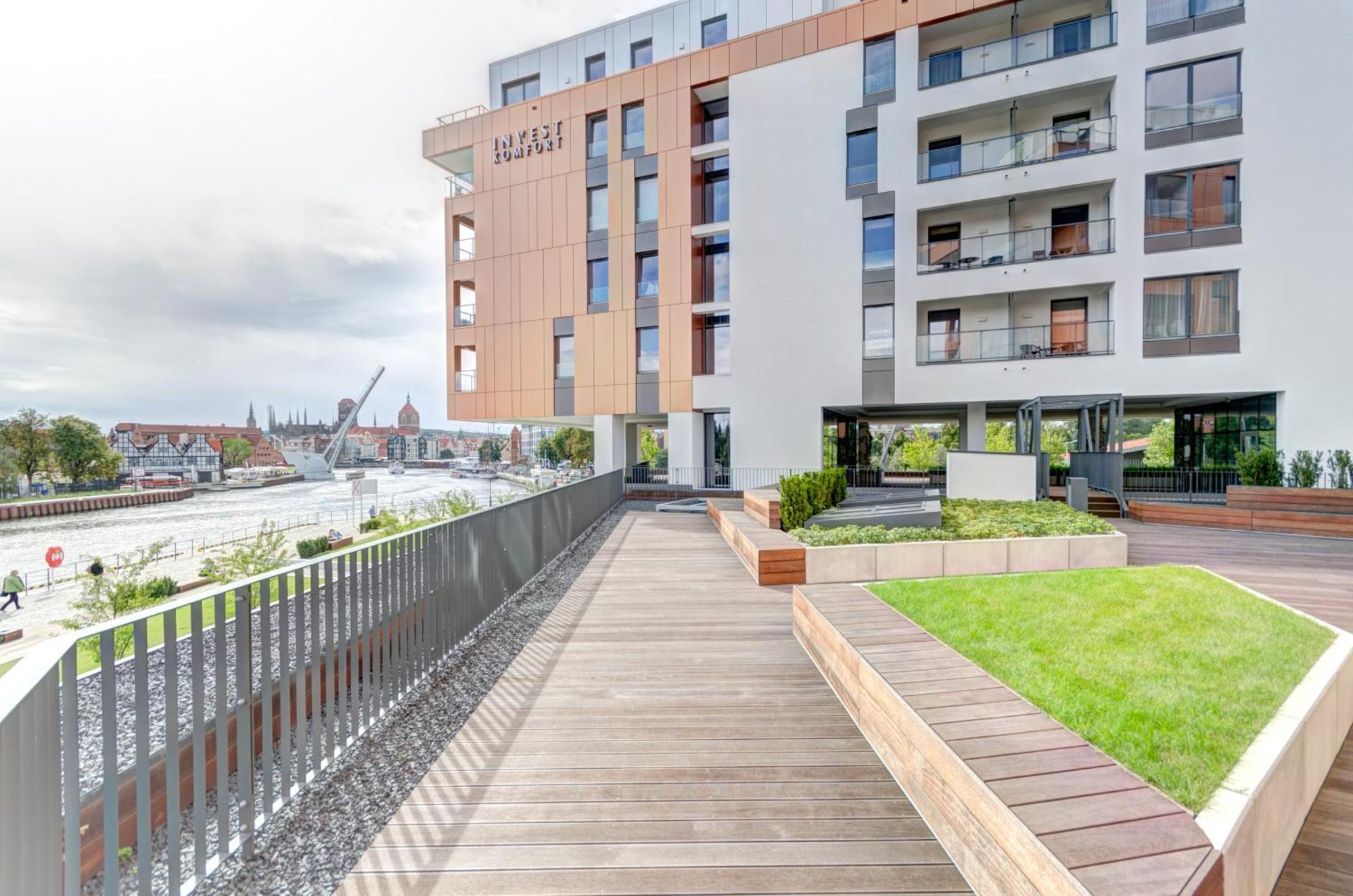 Brabank Riverside - Sauna, Business & Gym By Downtown Apartments Gdańsk Buitenkant foto