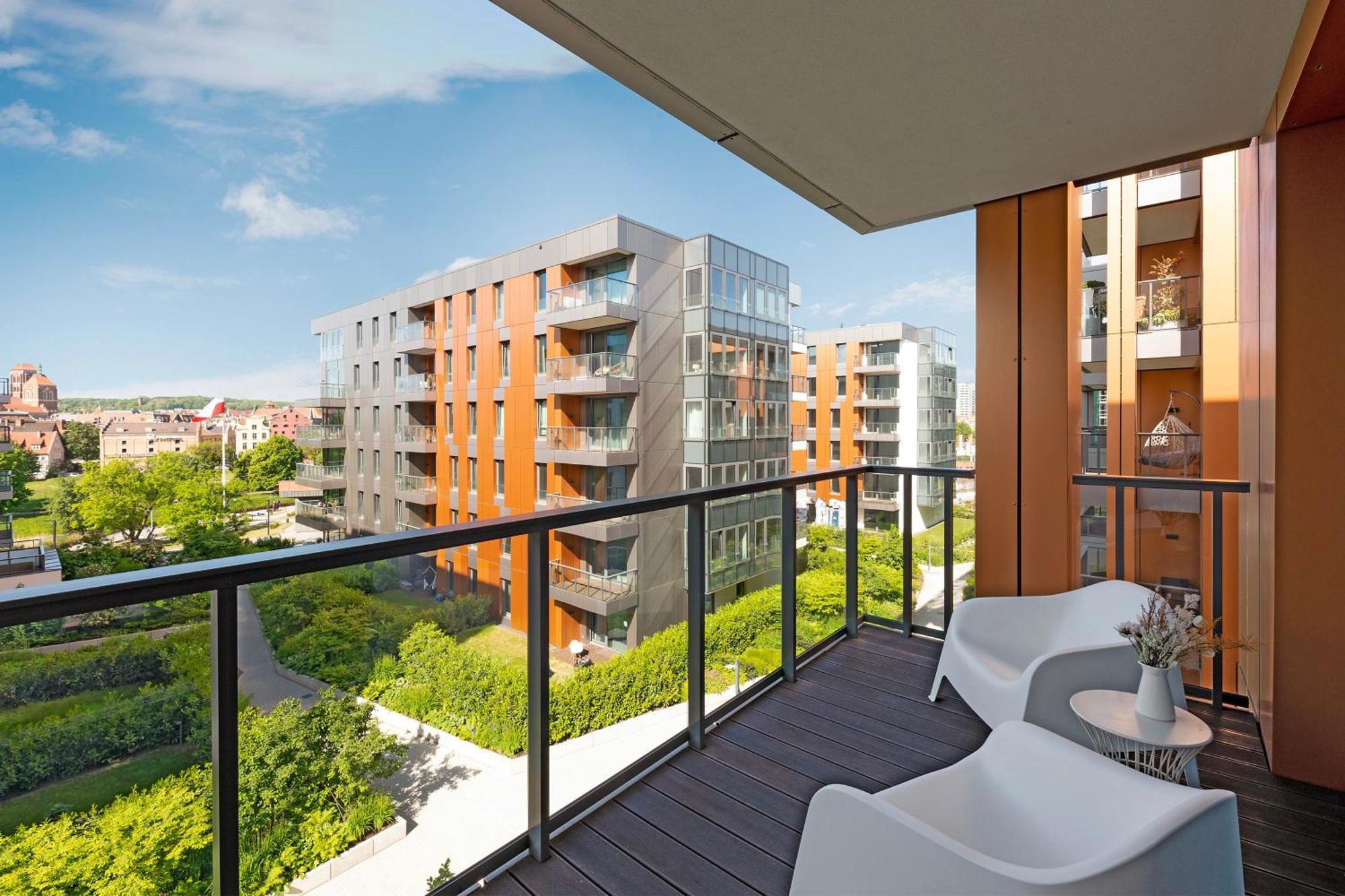 Brabank Riverside - Sauna, Business & Gym By Downtown Apartments Gdańsk Buitenkant foto